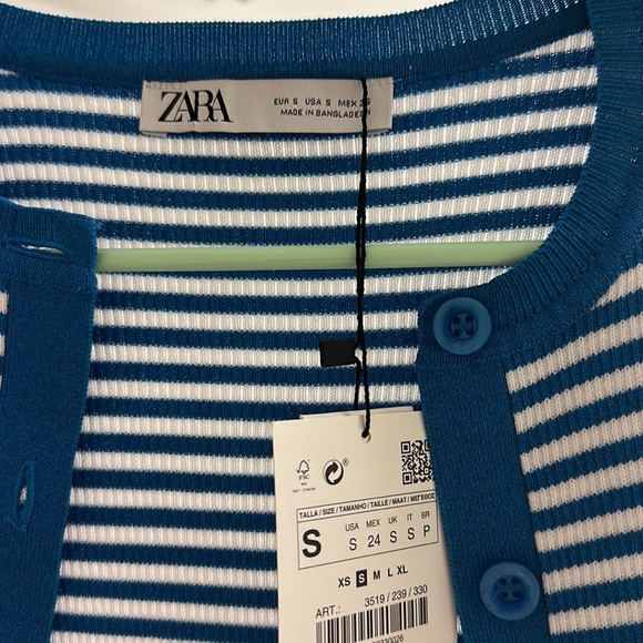 Zara cropped button up - Picture 2 of 2